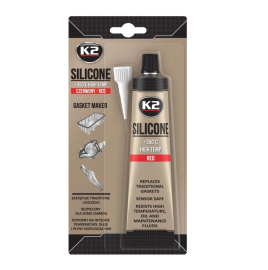 CRVENI SILIKONSKI HERMETIK K2 85G  – FLEKSIBILNO ZAPTIVANJE B2400N